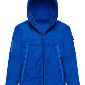 New Authentic Scie Nylon Hooded Windbreaker